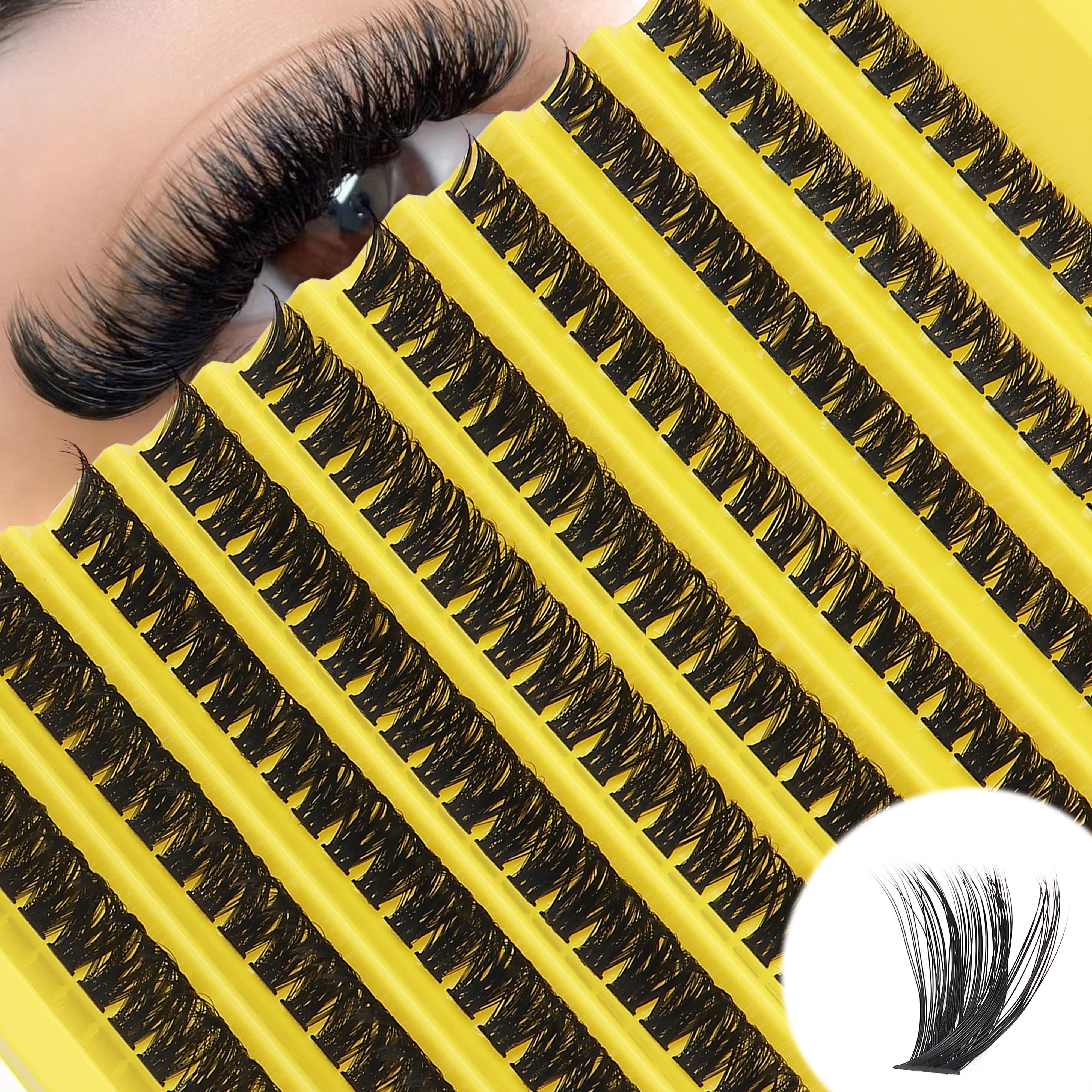 

[ ] Luxurious Length (8-16m) Dd Lashes - 0.07mm , Volume, Stem, Beginner-friendly & Reusable, Fluffy & For Eye Enhancement