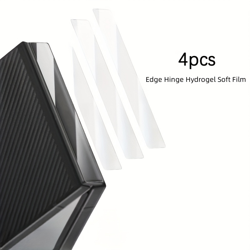 4-pack (4 Hinge Protective Films) Suitable For Z /fold6/fold5/fold4/flip6/flip5/flip4/ Mobile Phone Hinge Protection, Scratch-resistant And Wear-resistant, Flexible Hydrogel Material