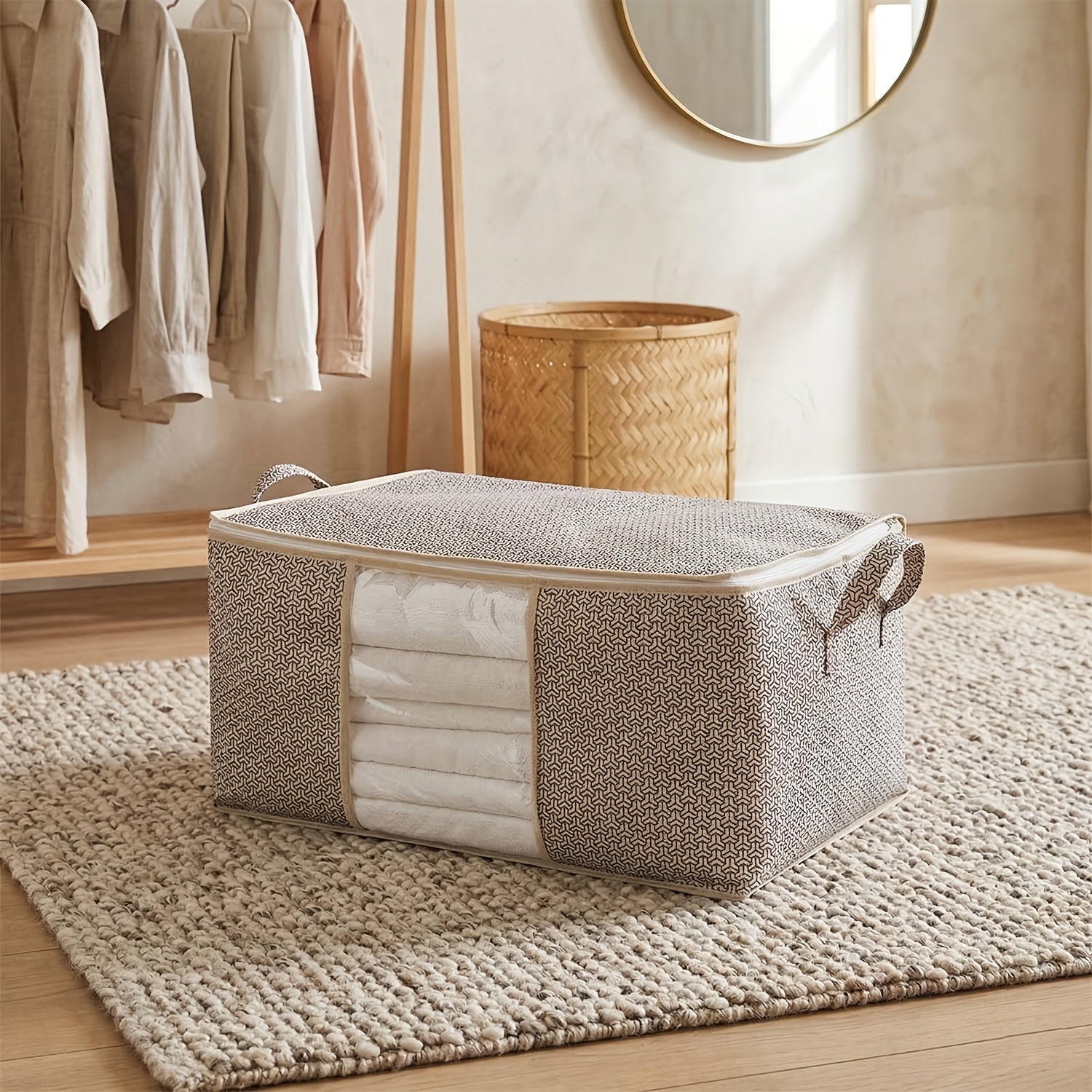 blanket storage heavy duty clothes storage bags