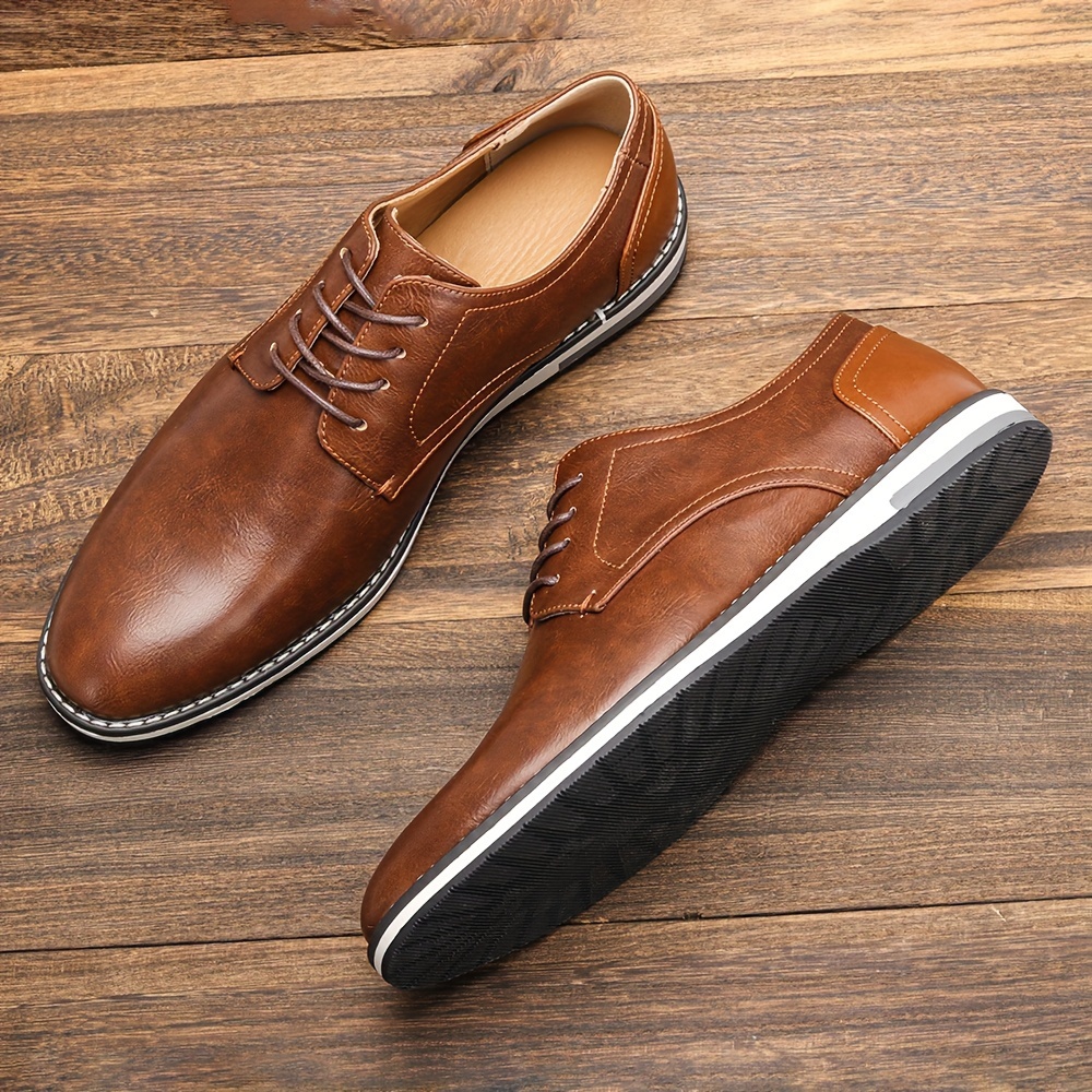 athletic dress shoes Vance Co Men's Novak Dress Shoes, 8