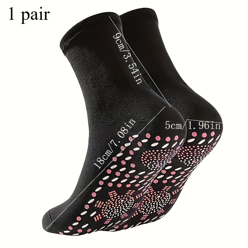 E-shop Schwarze warme Socken - Herbst/Winter warme Socken, bequeme und atmungsaktive warme Outdoor-Socken, kältebeständig, Weihnachts- und