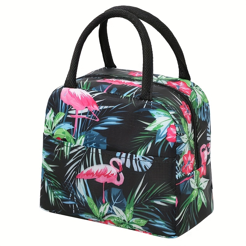 Image of 1pc Portable Insulated Bag, Thick Aluminum Foil Insulated Bag, Carry On Small Handbag, Handbag, Non-food Contact