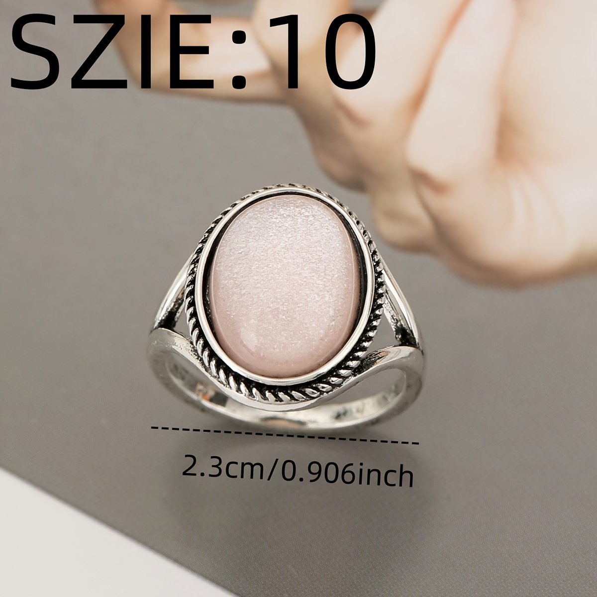 Exquisite Sunflower Copper Ring with Zirconia