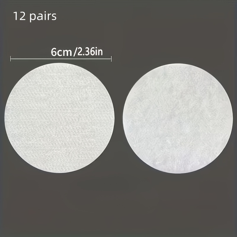 TEMU 12 Pairs Heavy-duty Non-slip | Suitable For Home, Office, Gym, Hotel Use On Floors, Mattresses, Sofas, And Furniture | Pvc Material, Leaves No