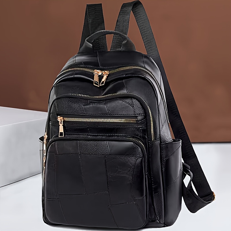 

New Large Capacity Korean-style Genuine Fashion Backpack, Layer Bag For Casual Women.