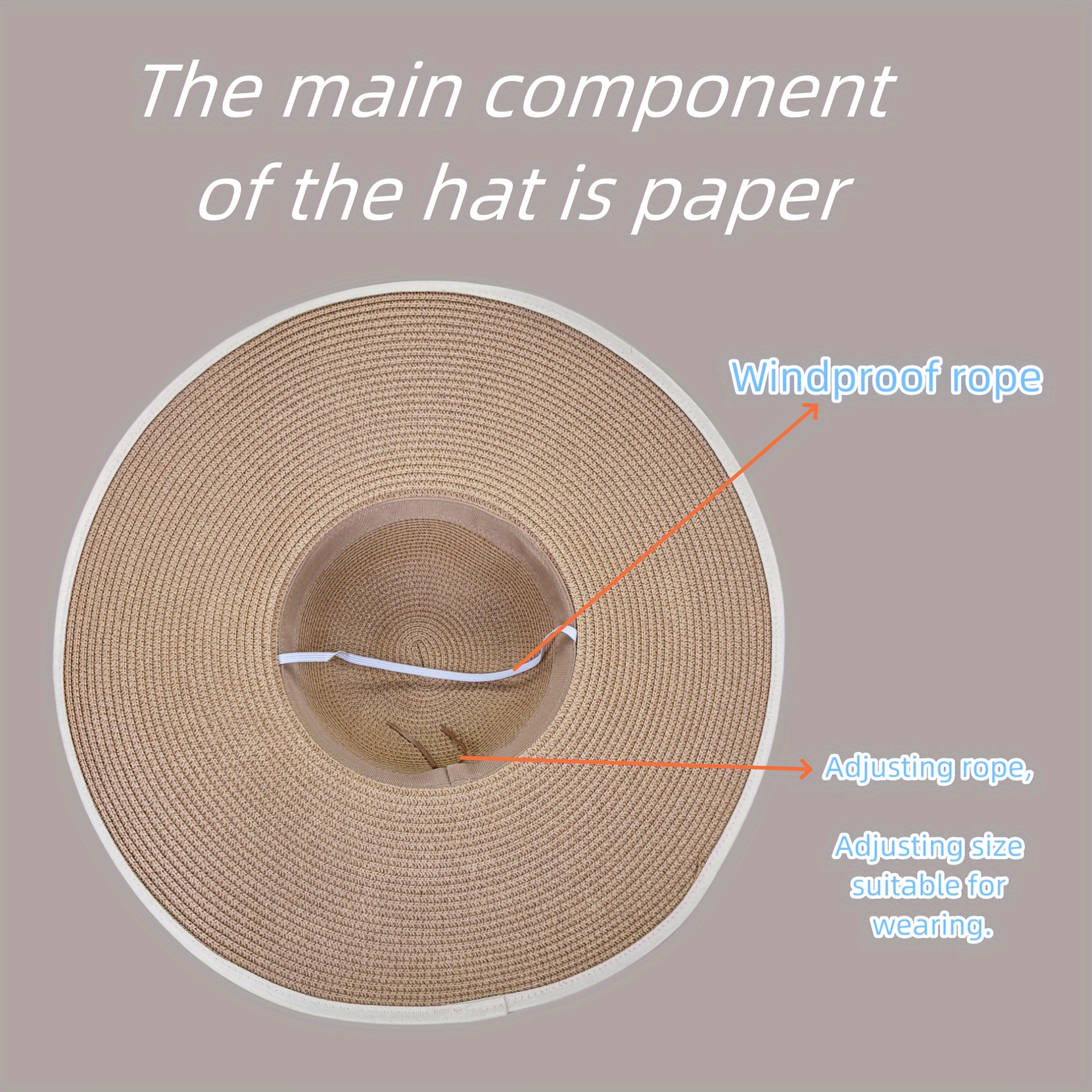 mveomtd Sun Hat Sun Sunscreen Wide Brim Bucket Hat Waterproof Foldable Mens  Hats Summer Ladies Travel Hats