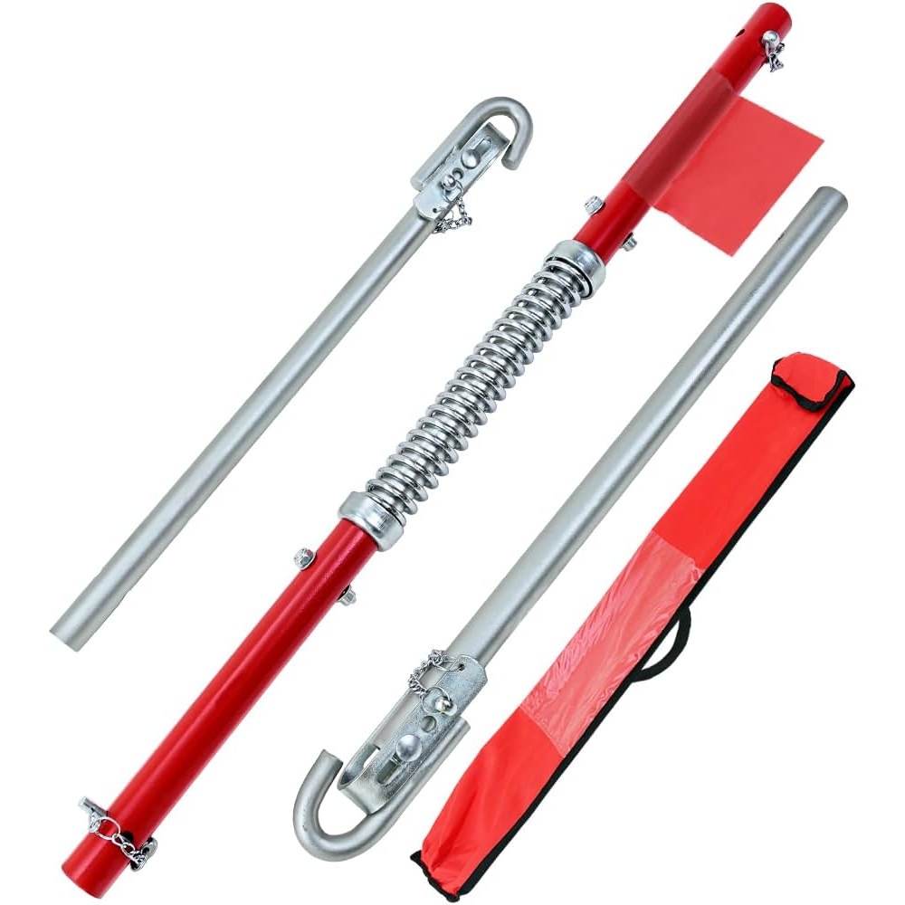 Image of Heavy-duty Tow Bar | Dual Spring Shock Absorbers, Anti-collision Steel Structure, Tow Hook, , Suitable For Cars, Suvs, And For Trucks, Ideal For Truck Owners