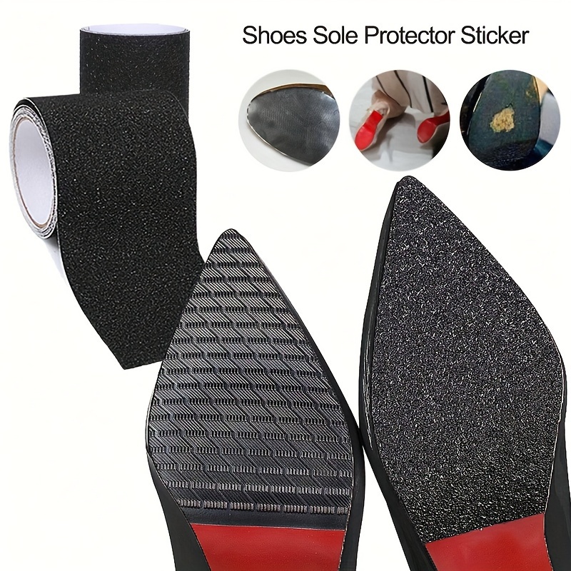 

1roll Wear-resistant Noise-reduction Sole Protection Patch, Thickened Waterproof Non-slip Sole Sticker For High Heels