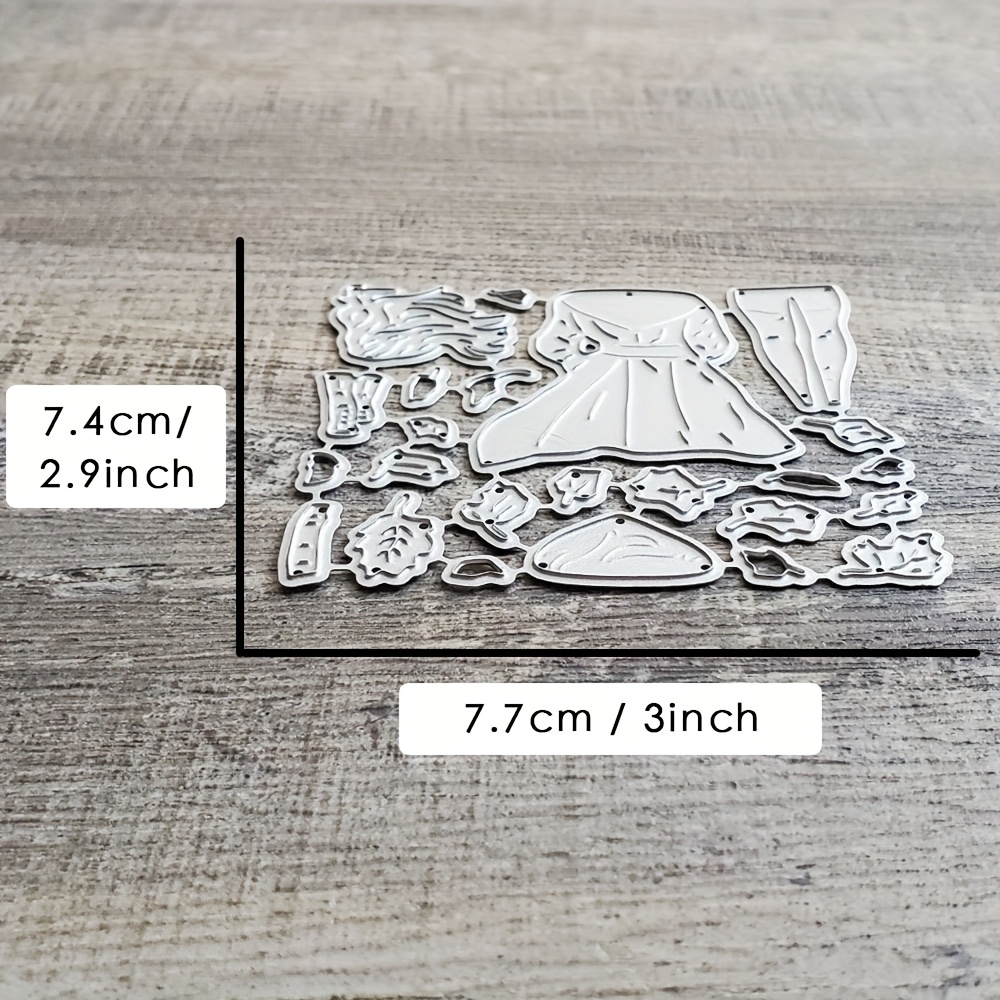 Image of Catlove Maple Leaf Woman Metal Cutting Dies Scrapbooking Mold Knife Stencil Die Cuts Card Making Diy Craft Embossing New Dies