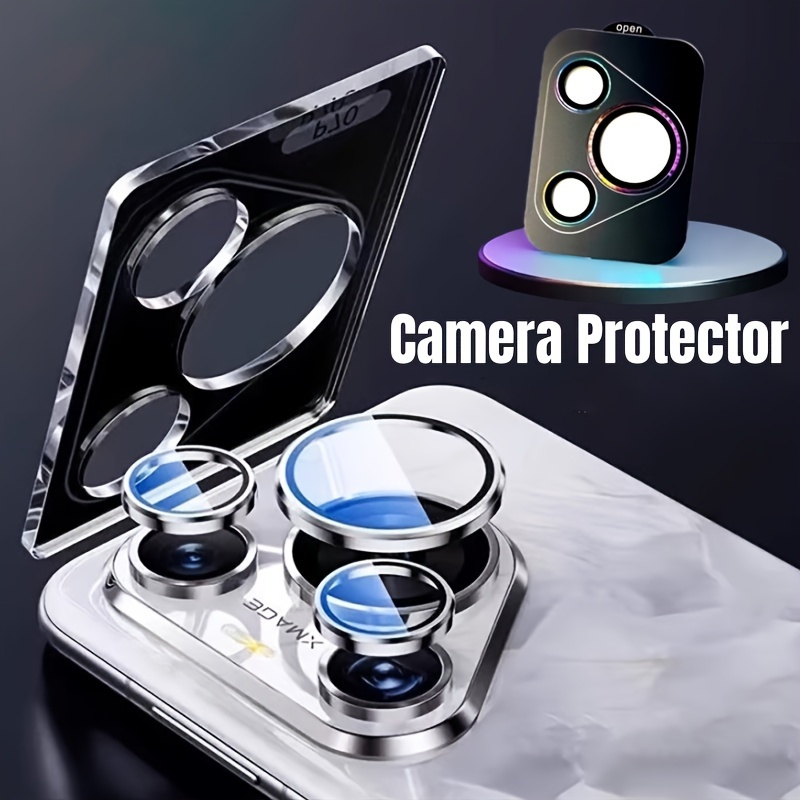 

Camera Protection Lens Ring For Huawei 70 Pro Lens Ring + Protective Film For Huawei P70 Cover With Positioning Base