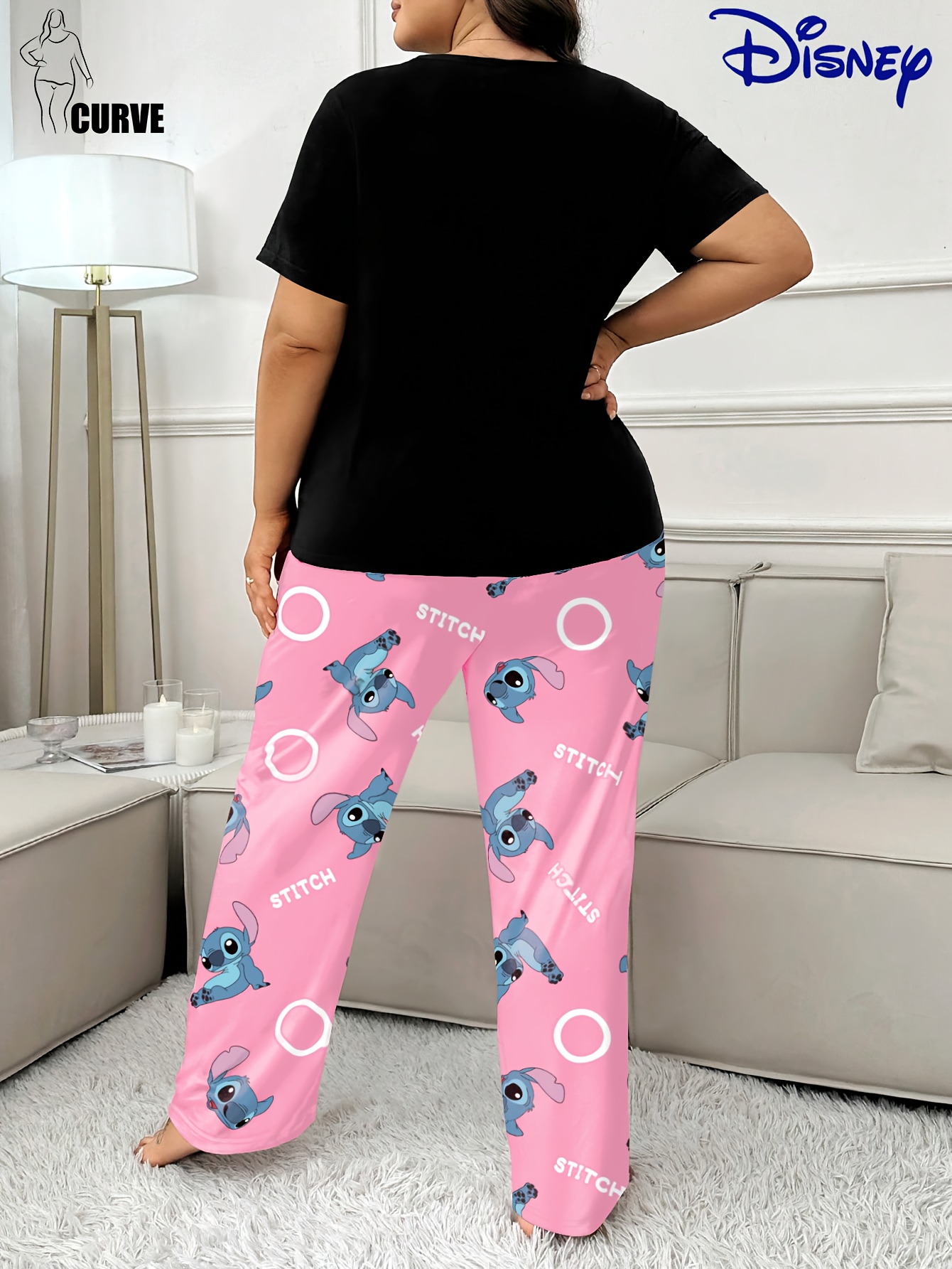 conjunto pijama mujer talla estilo casual uso Temu El Salvador