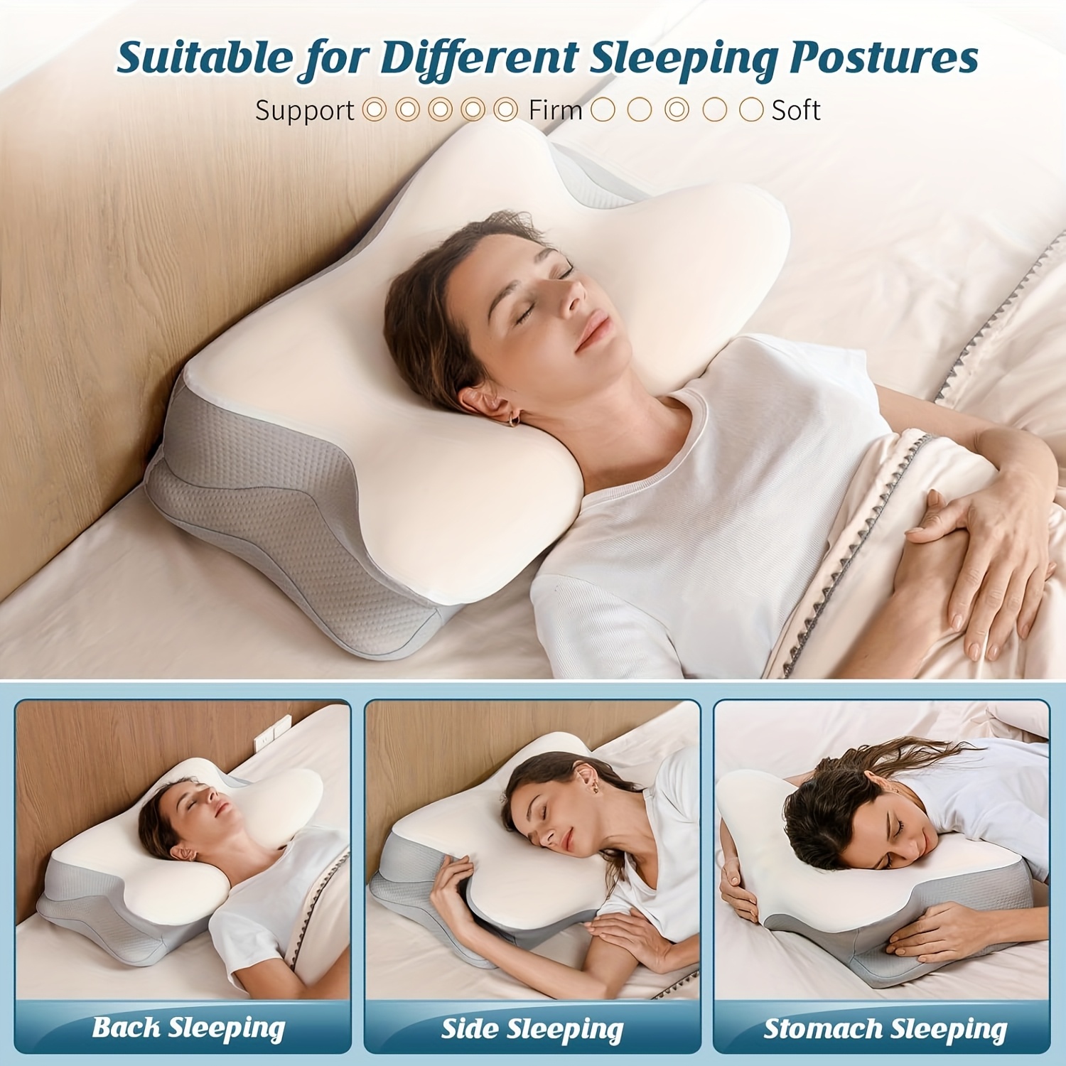 Espalda Almohadas Especiales Para Cervicales Almohada Cervical