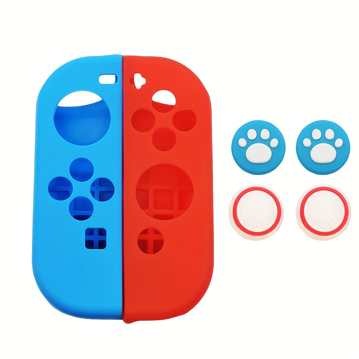 TEMU Esta para mandos de Switch, que 2 protectores de mando y para joystick. protección contra caídas, presión y arañazos, mejorando de juego y la