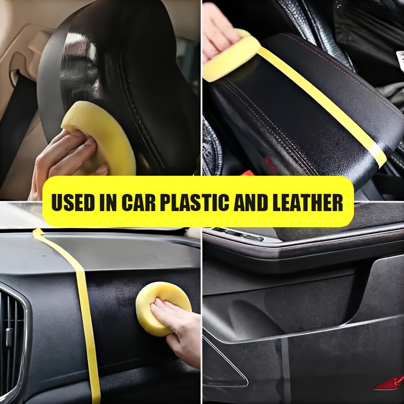 car plastic   that restores   renovates plastic and leather dashboards and provides long   with cleaning products for vehicles 7