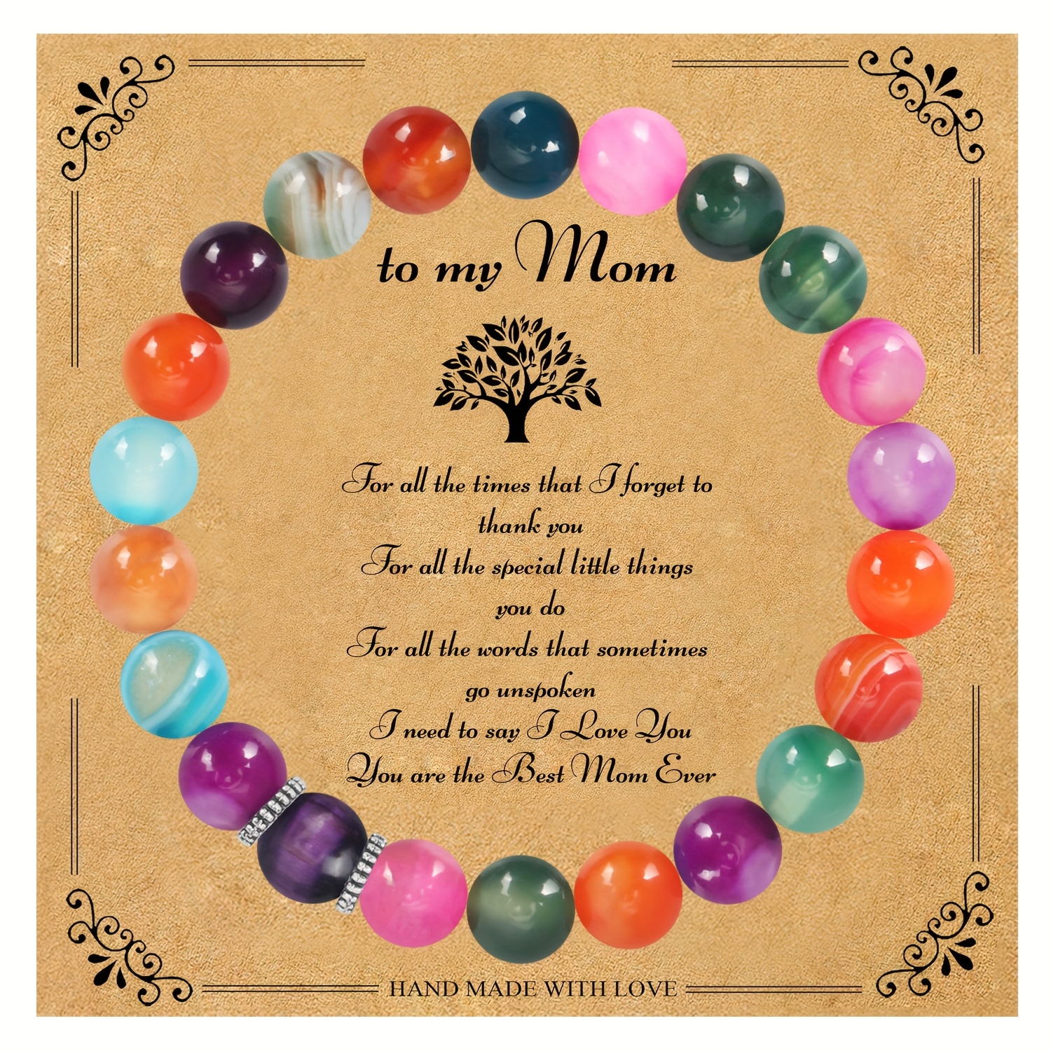 Exquisite Beaded Bracelet for Valentine's Day and Easter