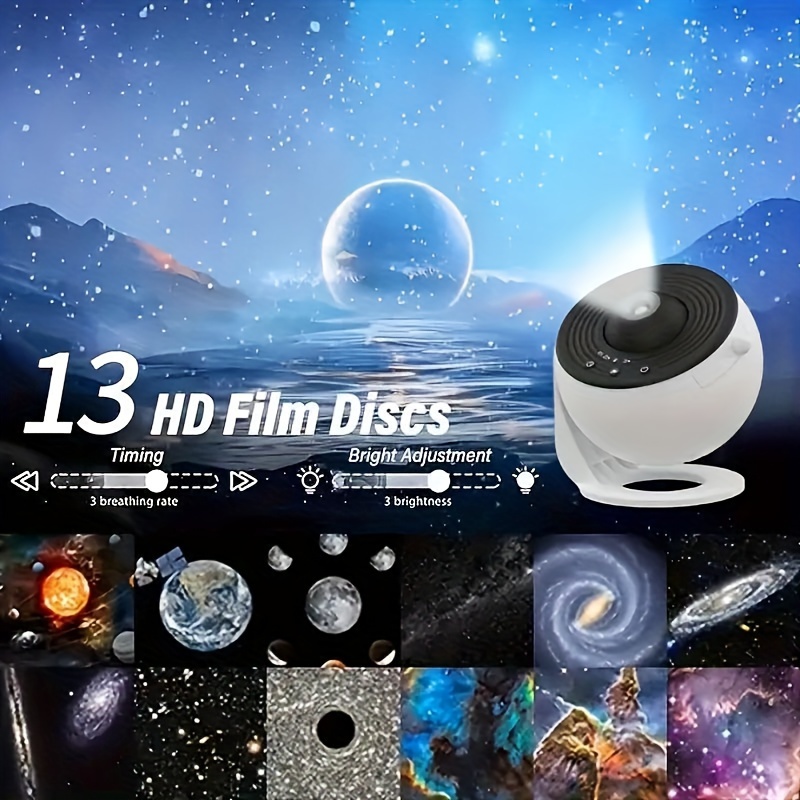 12 in 1 galaxy projector starry night light high definition - Temu ...