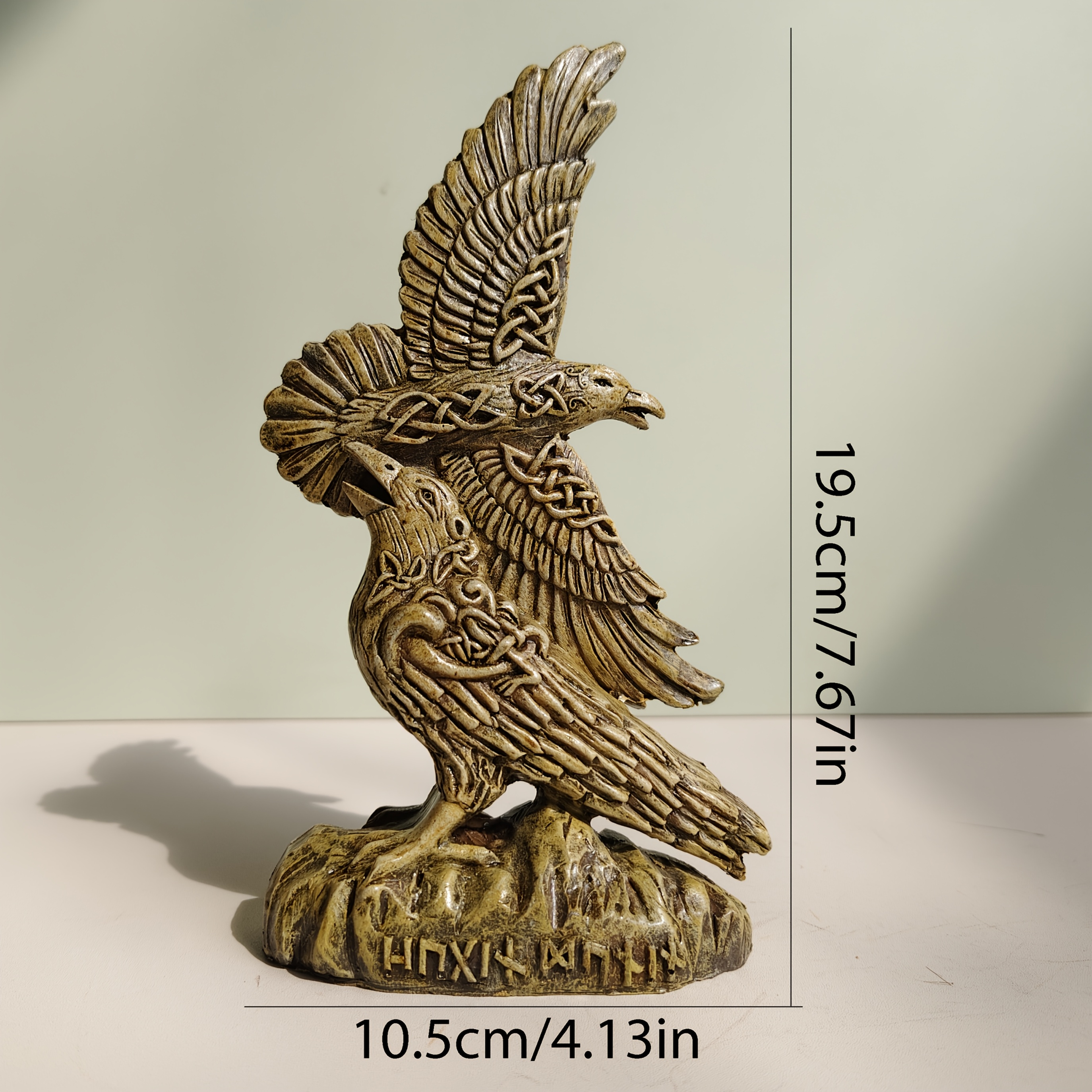 Image of And Sculpture, Nordic Pagan Decor, Suitable For Home Desktop, Courtyard, Home, Office, Garden, Valentine's Day/thanksgiving/pagan, Display, Housewarming Gift, , Modern, Living Room, Tv Cabinet