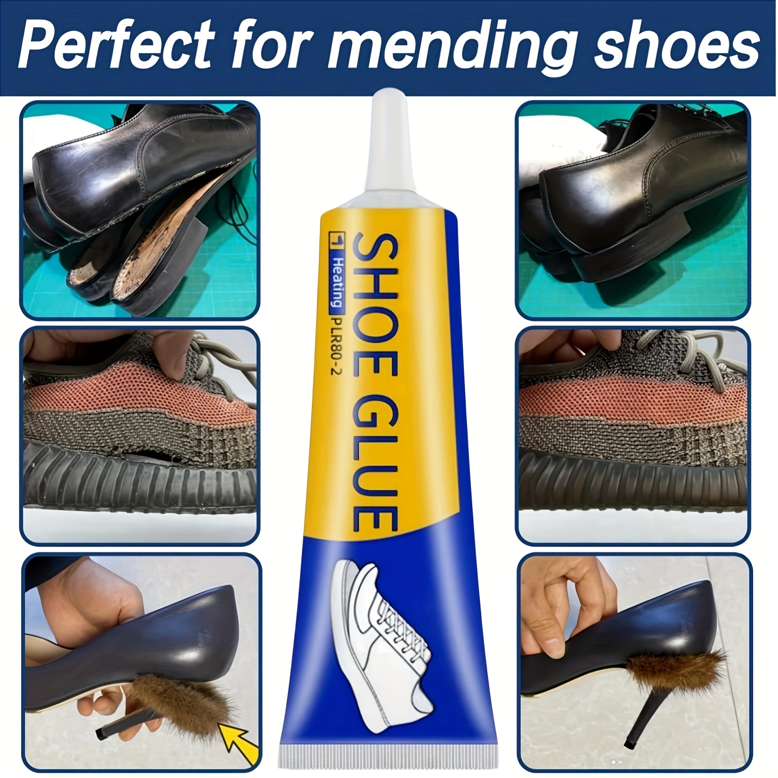1pc 60ml Strong Shoe Repair Glue – Quick-Drying Waterproof Adhesive for Sneakers, Boots & DIY Projects