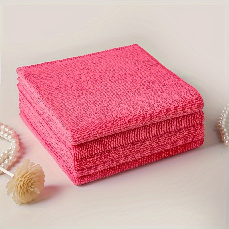 

5pcs, Cleaning Cloth, Dishwashing Cloth, Multifunctional Cleaning Towel, Household Rag, Bathroom Cleaning Towel, Towel, Remove And Grease, Cleaning , Cleaning Gadgets