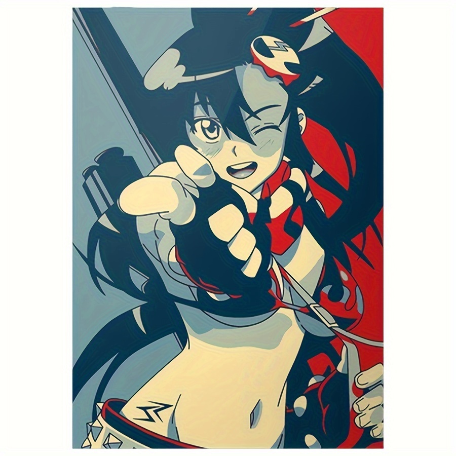 Simoun-póster de Anime japonés para pared, lienzo de personaje de Manga de  dibujos animados, cuadro