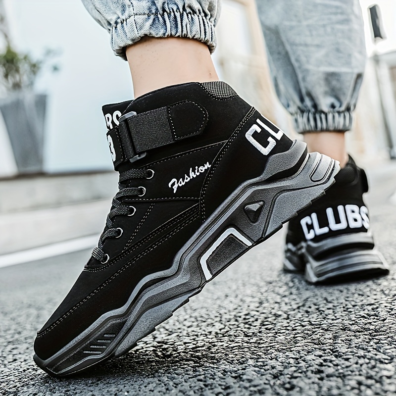 mens high top versatile fashion trendy casual sports shoes men s shoes temu Temu Mexico