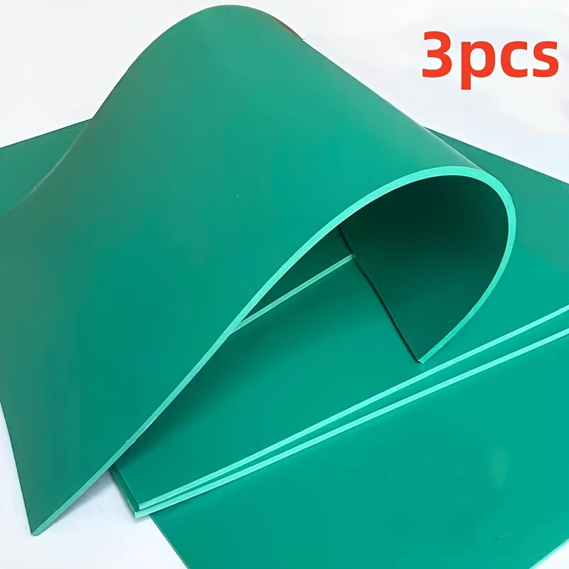 

3pcs Soft Rubber Pvc Carving Blocks - Multi-functional For Printmaking & Wood Carving, Art Shaping Boards In Multiple Sizes, 2 Specifications