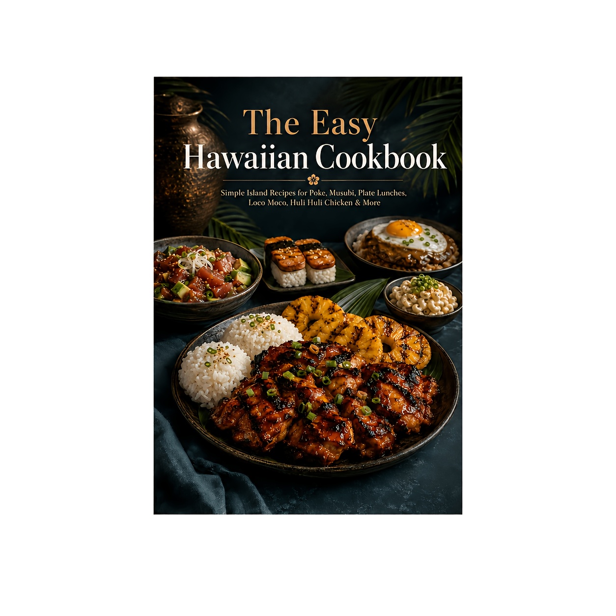 TEMU The Easy Hawaiian Cookbook-simple Island Recipes For Poke, Musubi, Plate Lunches, Loco Moco, Huli Huli Chicken & More
