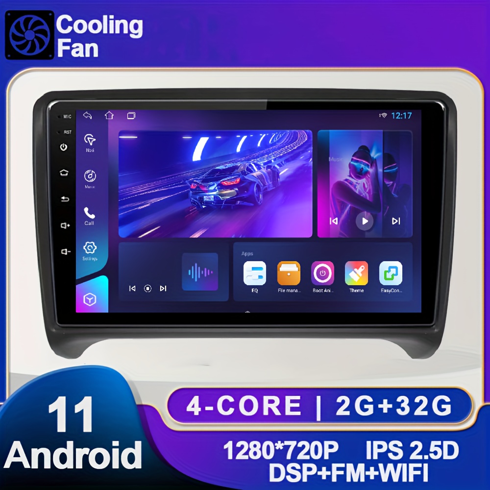 2+64gb Q3 2013 2018 Hd 9 Pulgadas Android 12 Car Auto - Temu