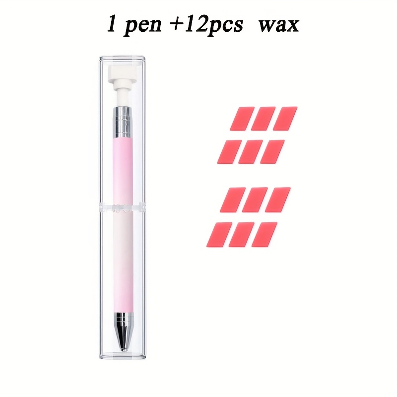 Digital Diamond Drawing Pen Kit With Wax Refill, Rotary Glue Dot And Drill Pen For And Accessories, Diamond Painting Pen