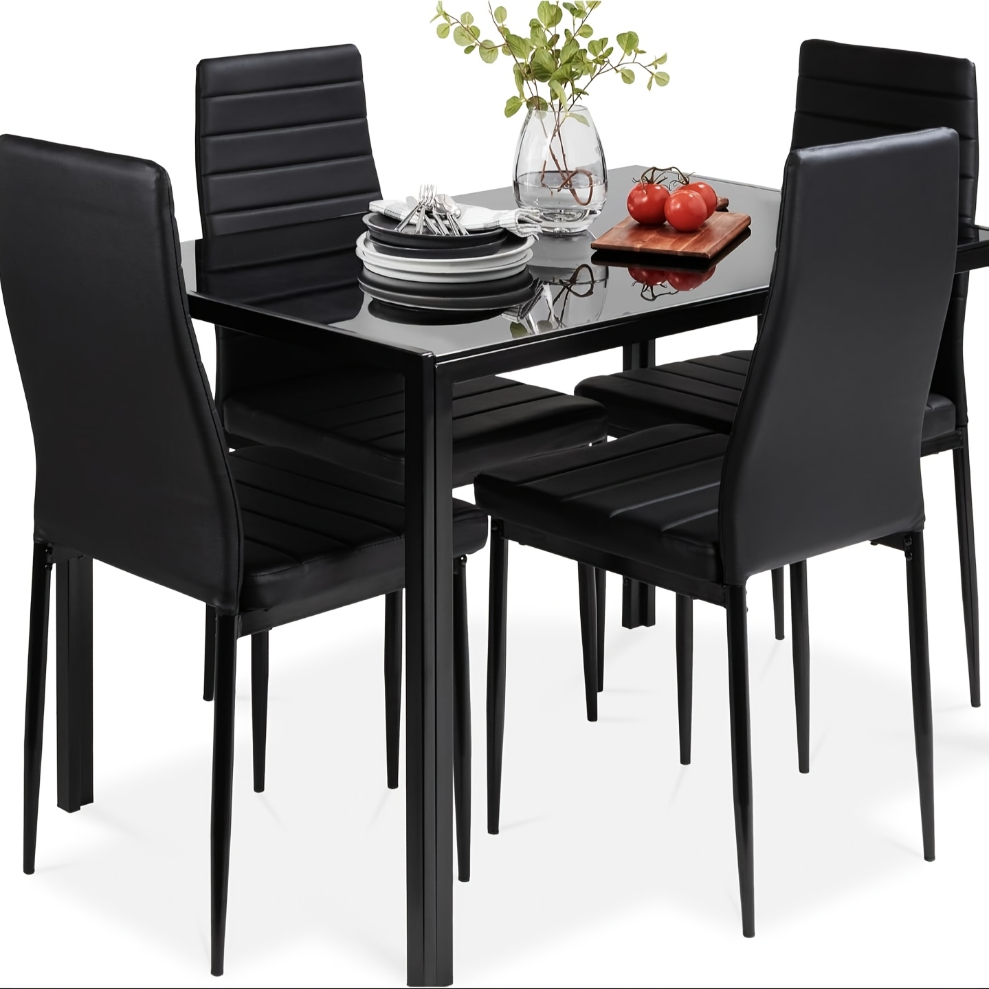 Dining Table Set Modern Rectangular