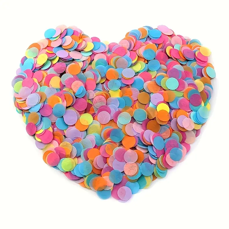 2000 Cuori Di Carta Per Decorazioni - Coriandoli A Forma Di Cuore Per Matrimoni, Compleanni E Feste - Foto 11