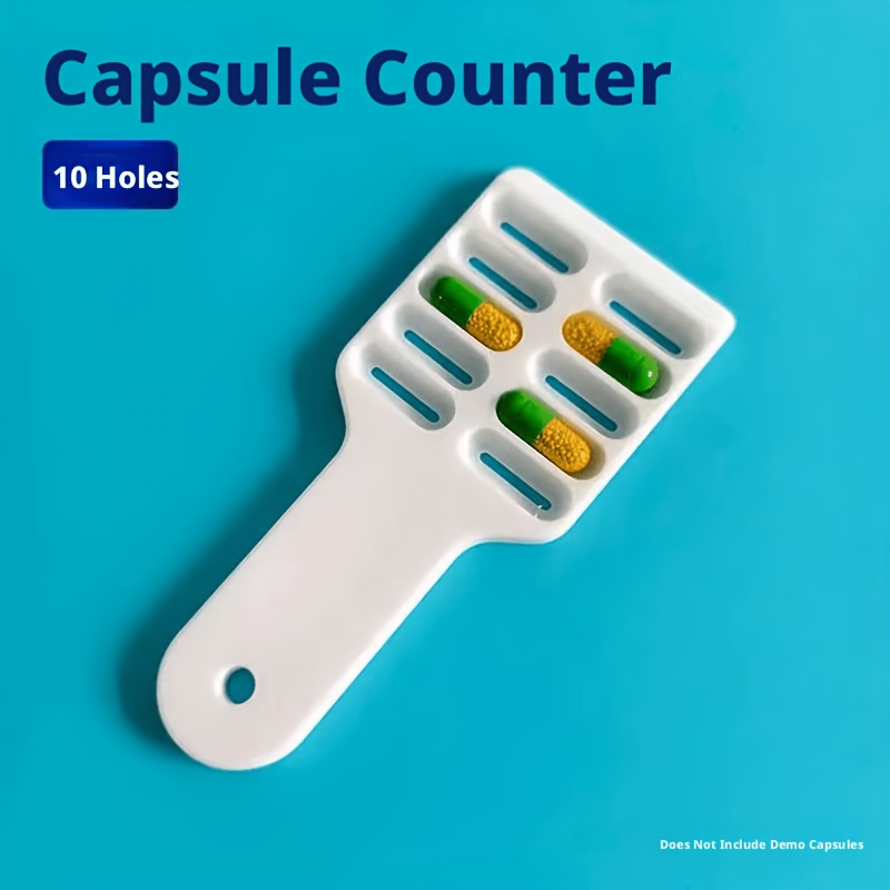 imagen del artículo tabla contadora de cápsulas contador de   manual, práctica y rápida, máquina universal para  