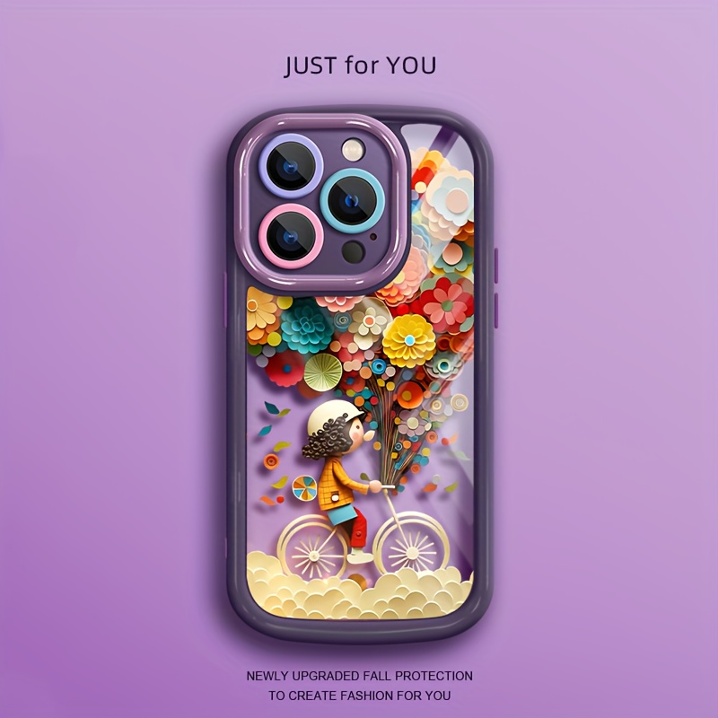 Adorable cartoon couple bear pattern phone case, for iPhone 15 Pro Max mobile phone case High-end quality mobile phone case 14Pro/13 Pro/12Pro/12 for men and women, Anti-drop case anti-scratch High Quality phone case