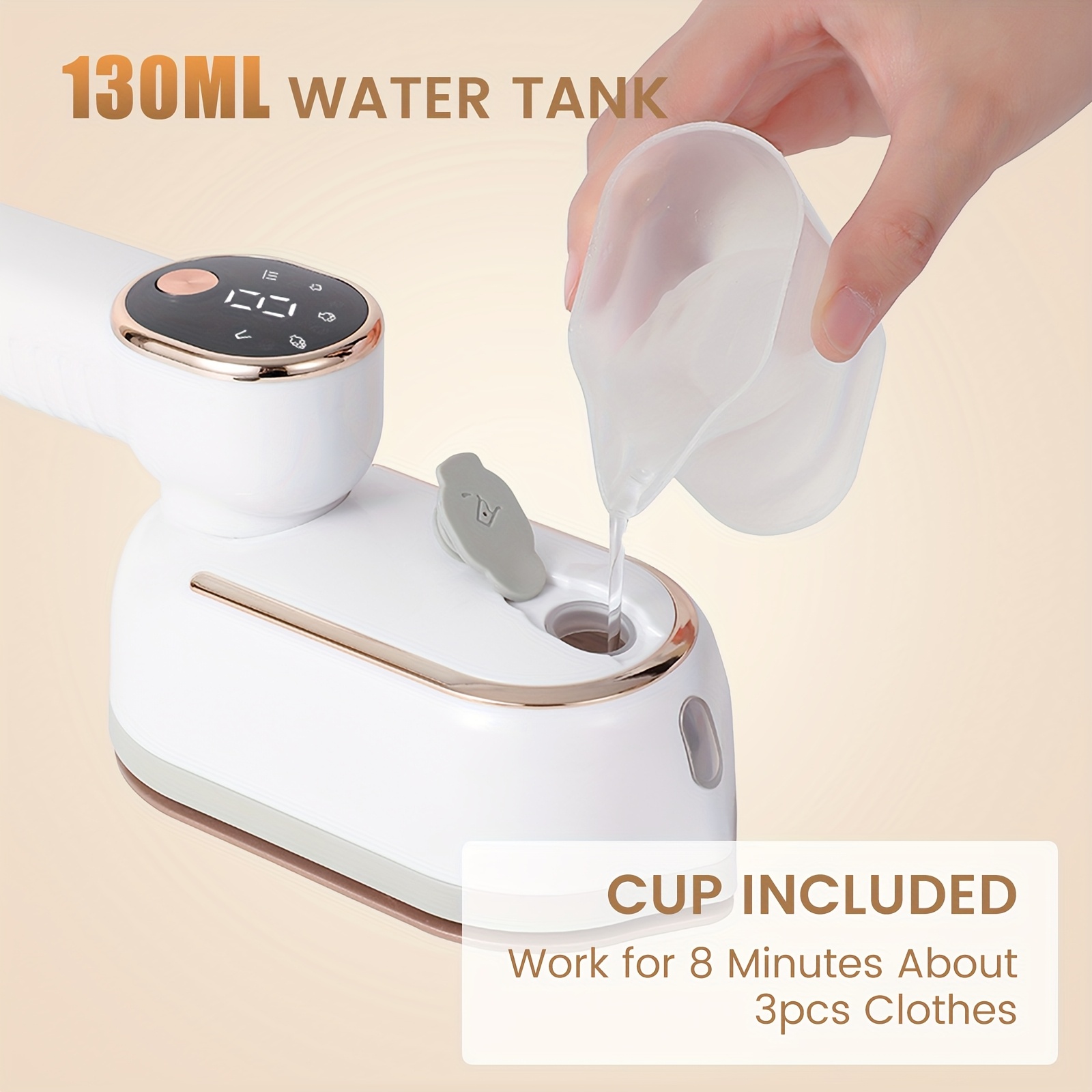 iron for clothes mini portable ironing machine small size power supply 220v 240v ideal for college dorm and home use Product details 2