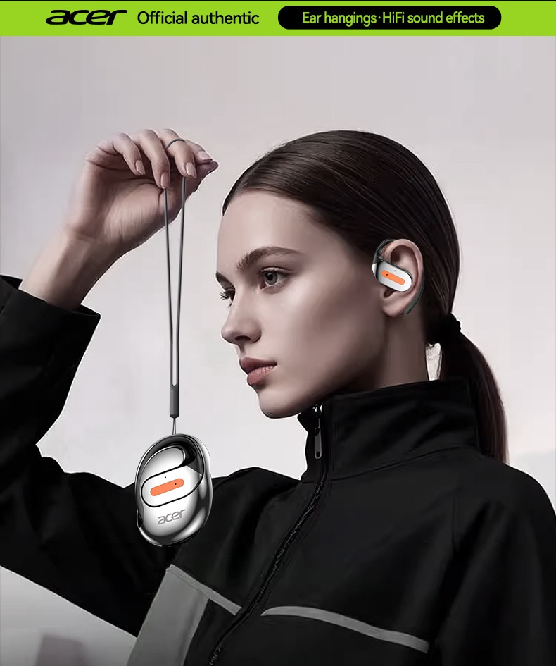 Exclusive Acer True Wireless Earphones with Microphone, TWS Headphones, Touch Volume, Wireless Sports Earhooks, LED Display Charging Case, Half Open Back, HD Talk, Compatible with Mobile Phones, Rechargeable Battery, Type-C Charging, Suitable for Adults 12 Acer True Wireless Earphones with Microphone, TWS Headphones, Touch Volume, Wireless Sports Earhooks, LED Display Charging Case, Half Open Back, HD Talk, Compatible with Mobile Phones, Rechargeable Battery, Type-C Charging, Suitable for Adults