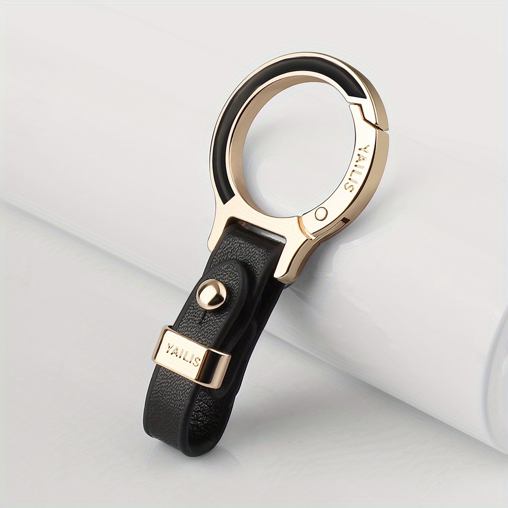 TEMU Is A Vibrant Car Keychain In Colors, Featuring A Stylish Colored Keyring Made Of Alloy. Multifunctional Keychain For Men, Designed To And Prevent Loss