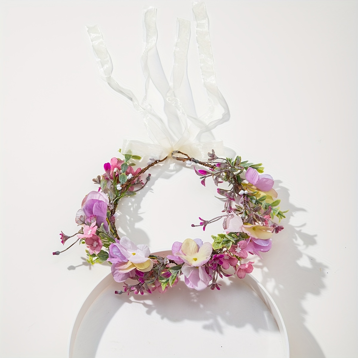 

Wreath For Women - For Weddings & Vacations, Polyester & , For ,