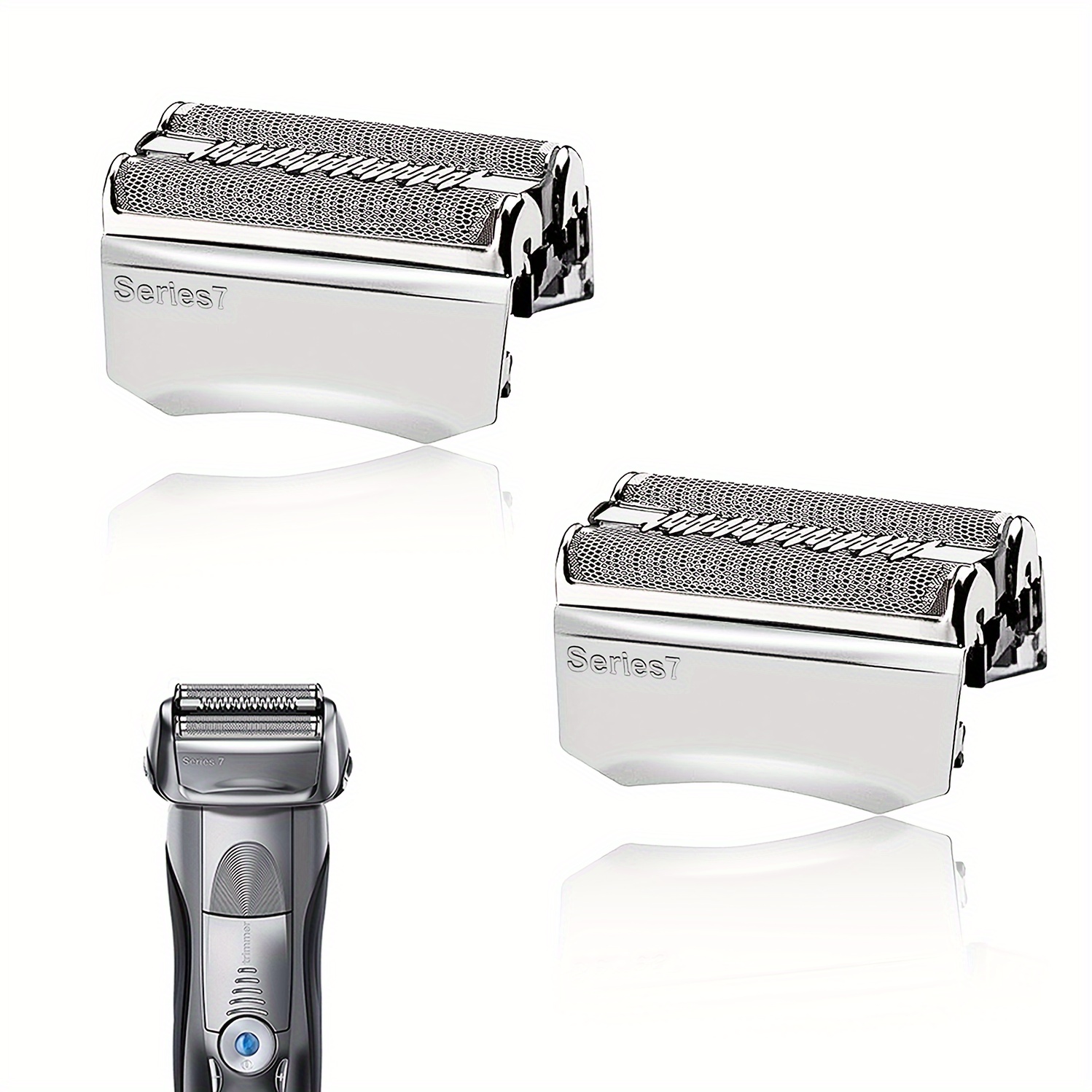 2pack 70s Replacement Head Electric Shaver Blade Compatible With Braun Foil Shaver Replacement Heads 70s 790cc, 720, 750cc, 760cc, 9565 Foil Shave