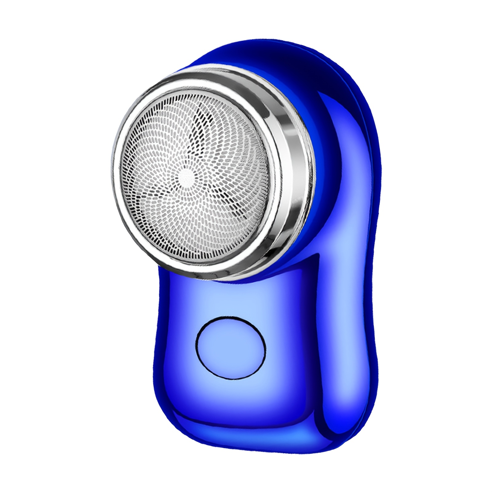TEMU 1 Pack Mini Portable Electric Shaver, Usb Rechargeable Pocket Razor, Stainless Steel Spiral Blade, Perfect For Travel