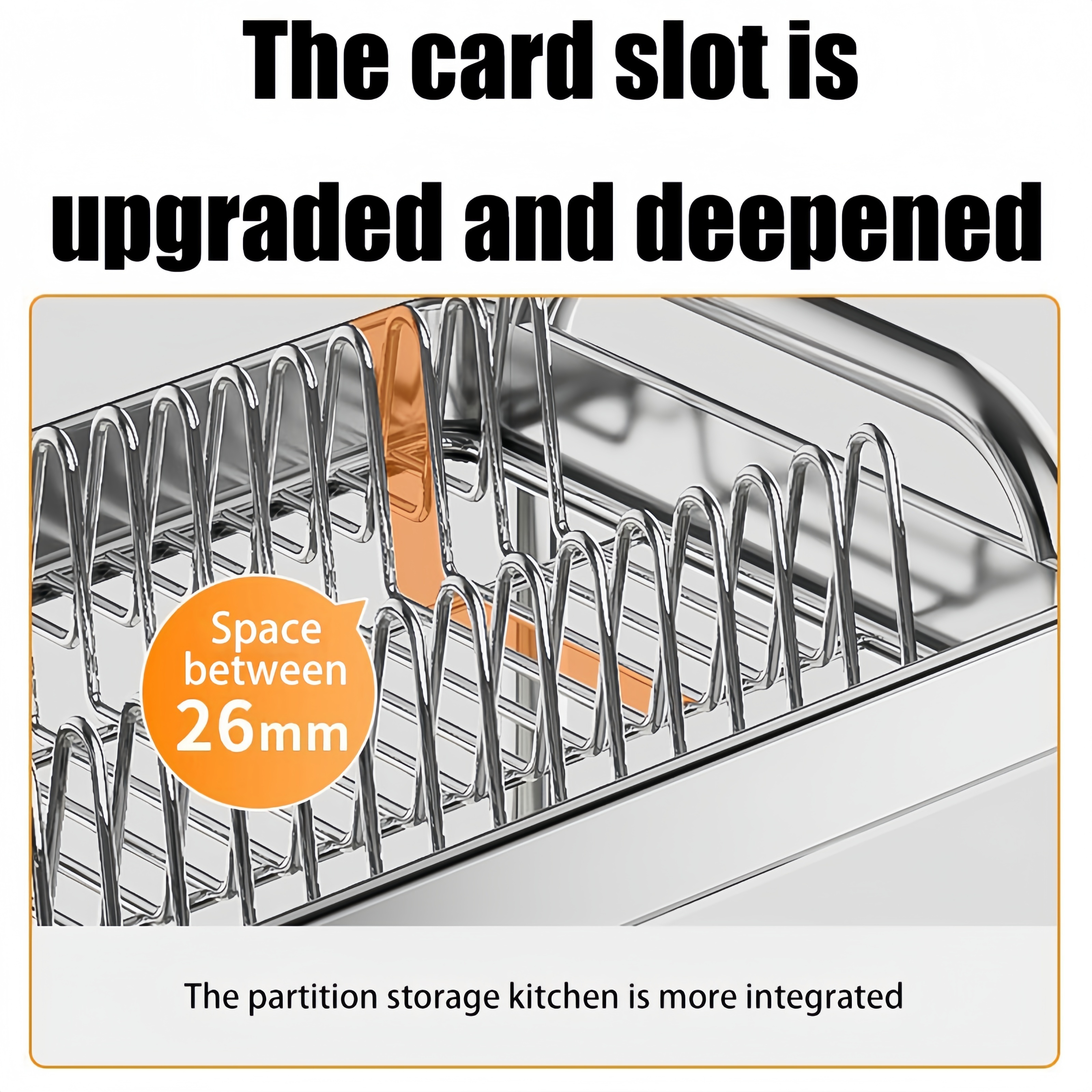 stainless steel dish drying rack space saving dish rack dish racks for kitchen counter stainless steel kitchen drying rack with a cutlery holder Product details 8