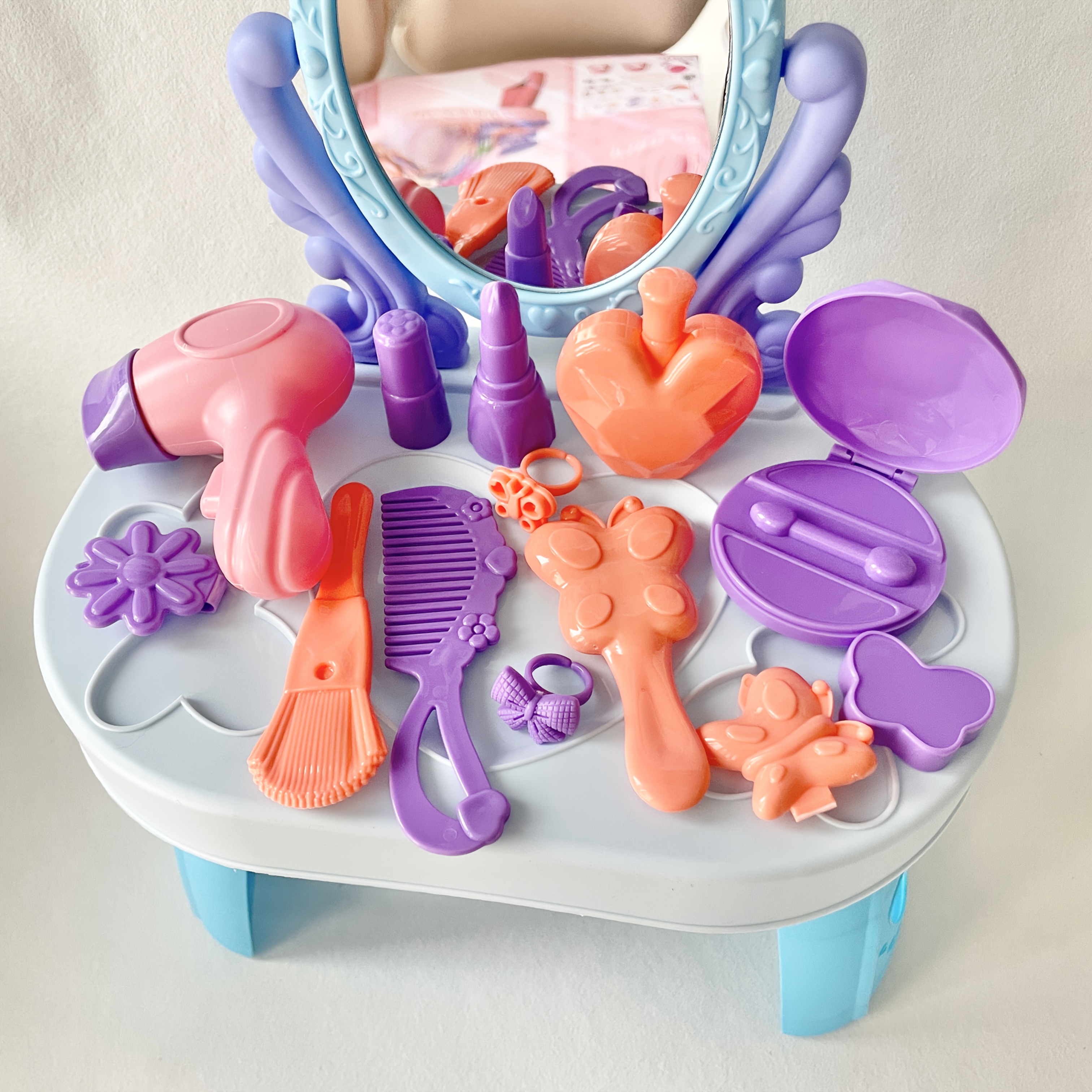 30pcs kids salon pretend play set hair dryer Temu Canada