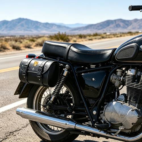 çantë shalë motoçiklete 1 copë në stil motoçiklete, cilindrike, lëkurë pu | i adhurueshëm i tigrit vizatimor - hapësirë e plotë cilindrike e brendshme për ruajtjen e veglave të mirëmbajtjes, syzeve, telefonave mobilë, çelësave, dorezave të ngasjes, pajisjeve të shiut dhe aksesorëve të tjerë