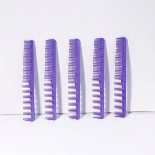 5pcs set of double sided comb hair comb styling comb suitable for hair salons and use suitable for all hair types