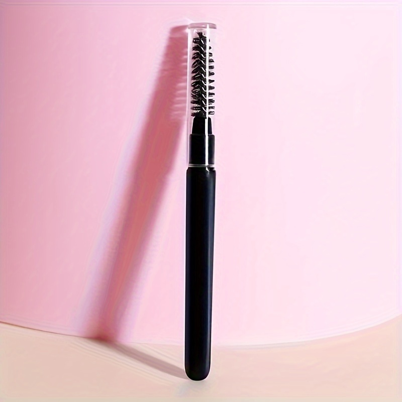 

1pc Eyebrow Brush With Spiral Head And Cap - Perfect For Mascara Application And Eye Makeup