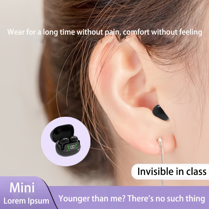 Mini Ultra Pequeños Auriculares Inalámbricos Alta Gama - Temu