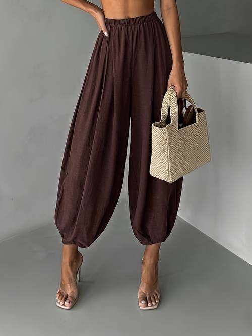 fashionable loose fitting harem pants