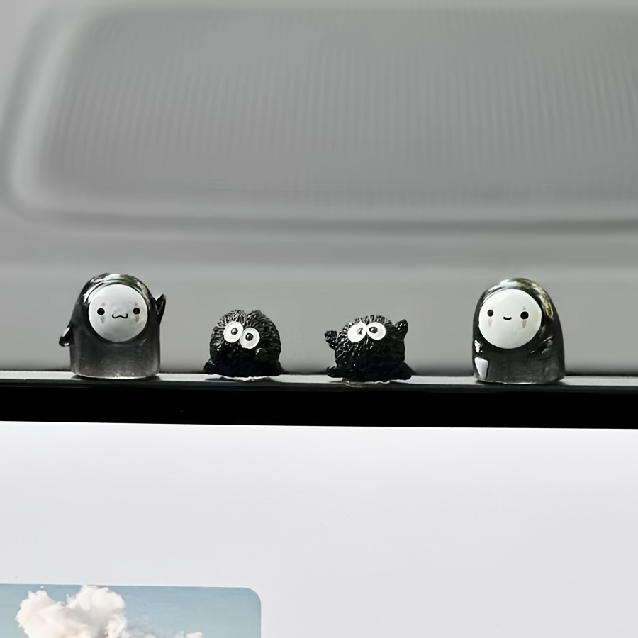 

4pcs Set Of Figurines - For Car Dashboard & Desk Decor