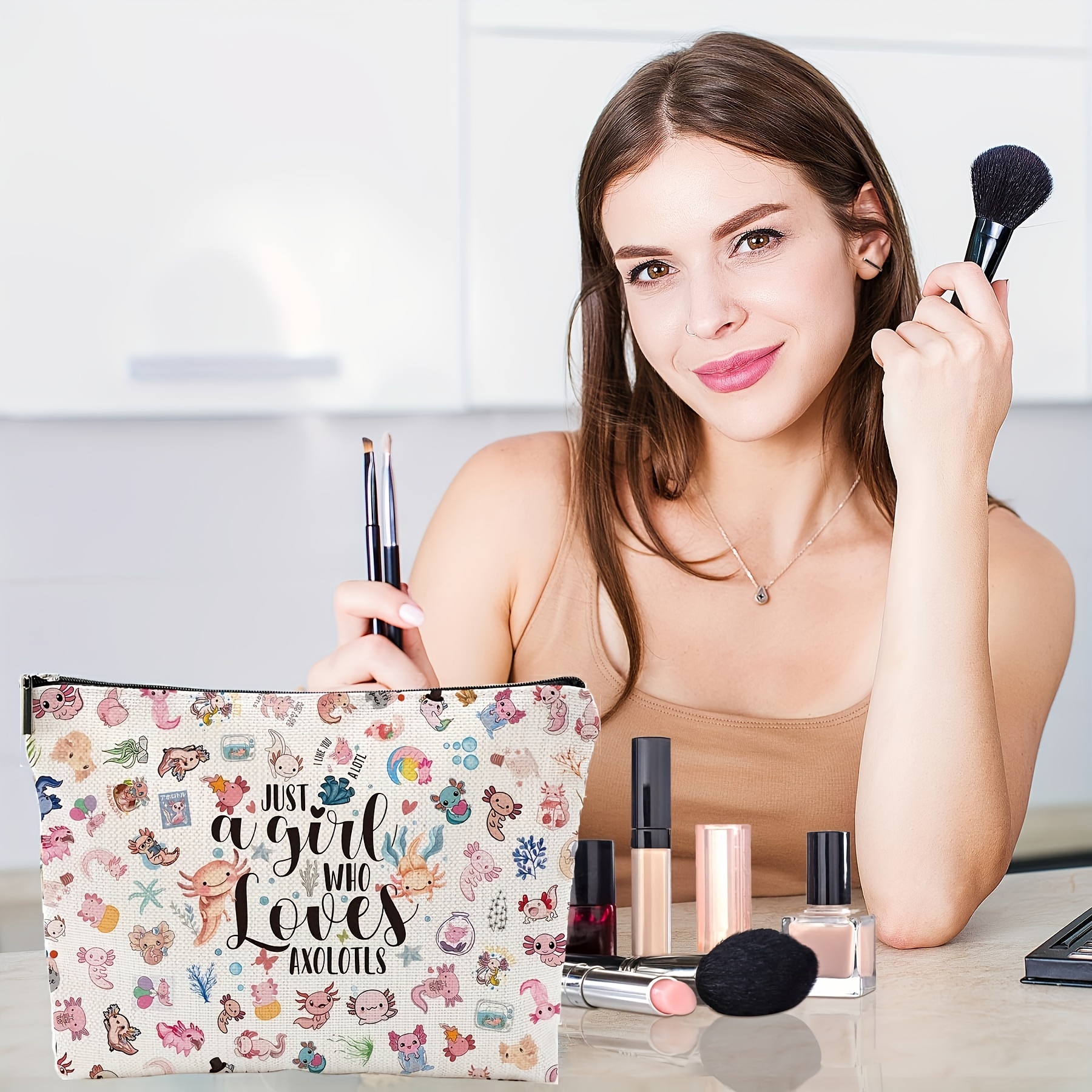

- Makeup Bag - For Women, , Sister, | Cosmetic No | For & Christmas