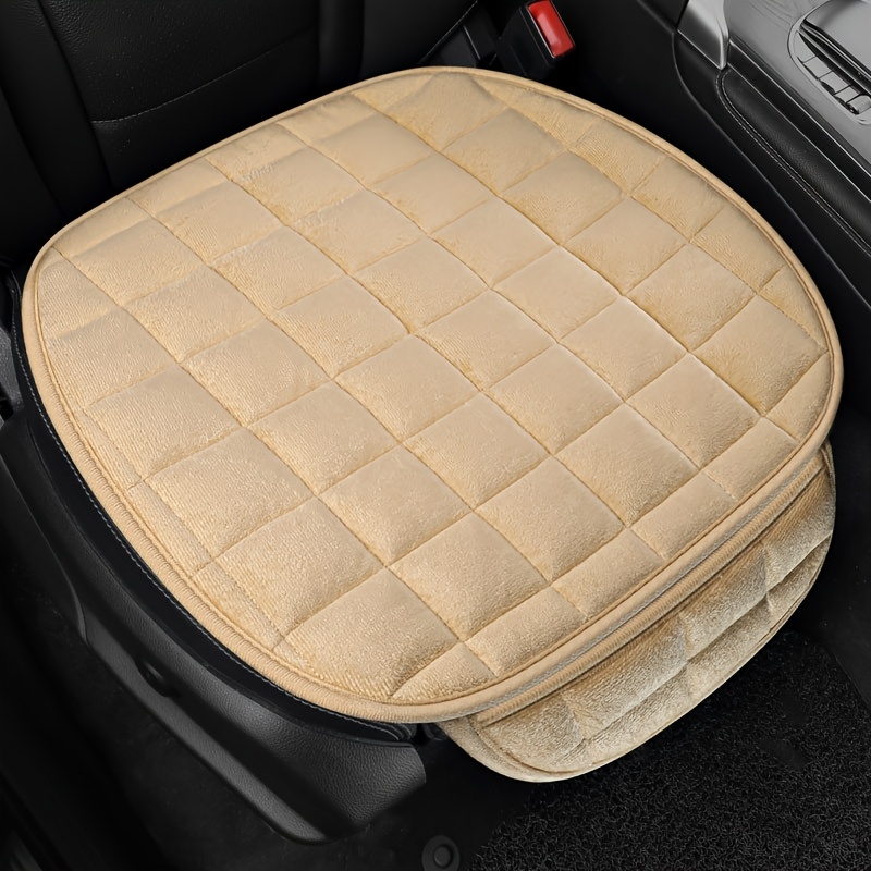 TEMU All- Plaid Car Cushion Foam - Soft, , | Lightweight & Portable Snap Buckle Closure | Fit For Car Covers