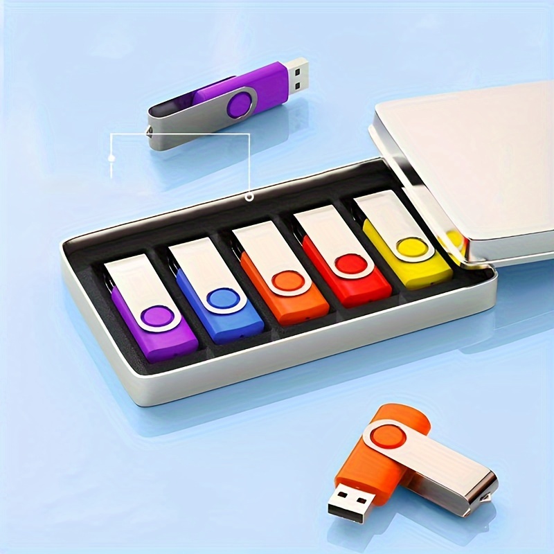 

5 4gb Rotating Usb 2.0